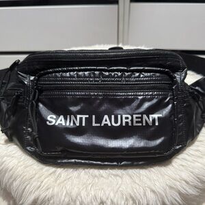 Saint Laurent NUXX Nylon Waist Bag